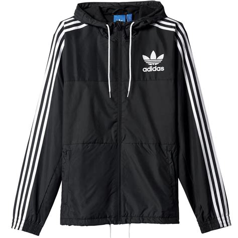 schwarze adidas jacke windbreaker|adidas men's windbreakers.